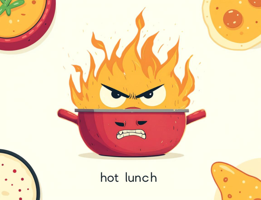 Hot Lunch Financial Park Banner